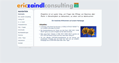 Desktop Screenshot of ericzaindl-consulting.ch