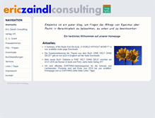 Tablet Screenshot of ericzaindl-consulting.ch